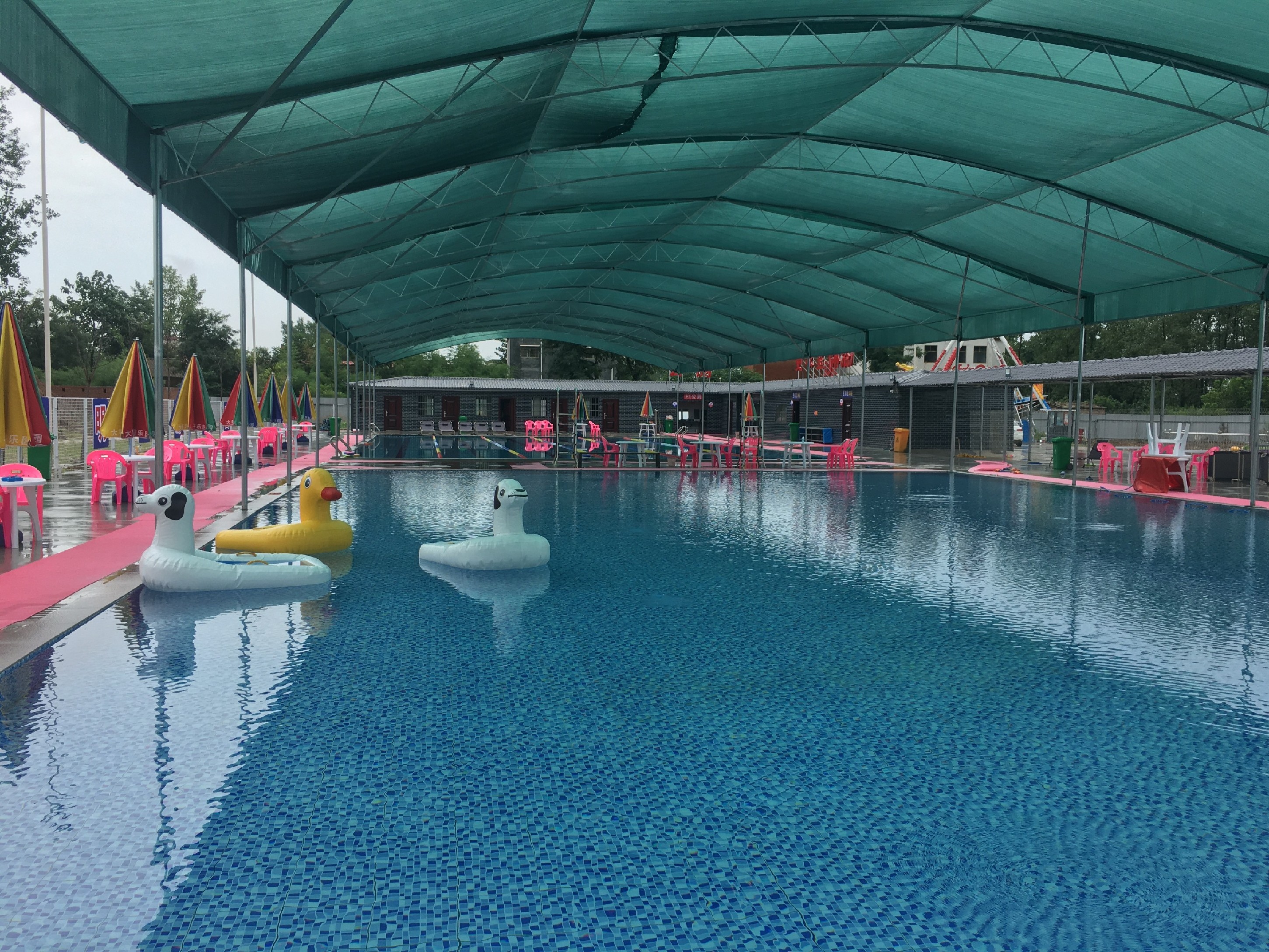 信陽明港大明河游樂園泳池項目